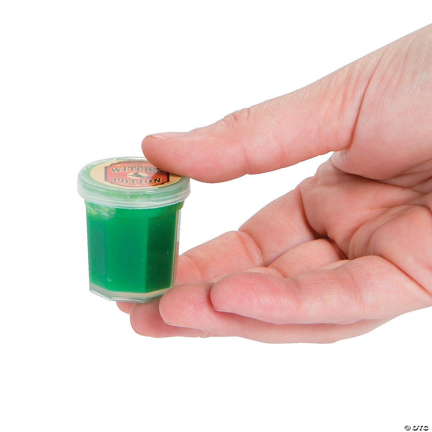 1 1/4" Bulk 48 Pc. Mini Witch’s Potion Plastic Tubs of Putty | USA Decoration®