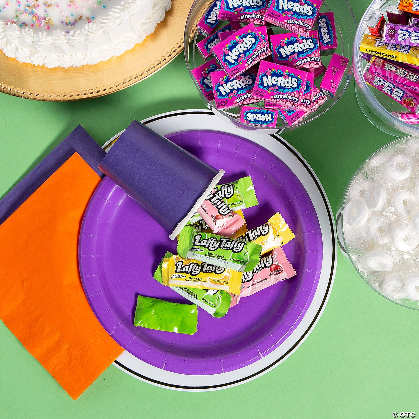 1 lb. Multicolord Laffy Taffy® Candy Assortment - 48 Pc. | USA Decoration®