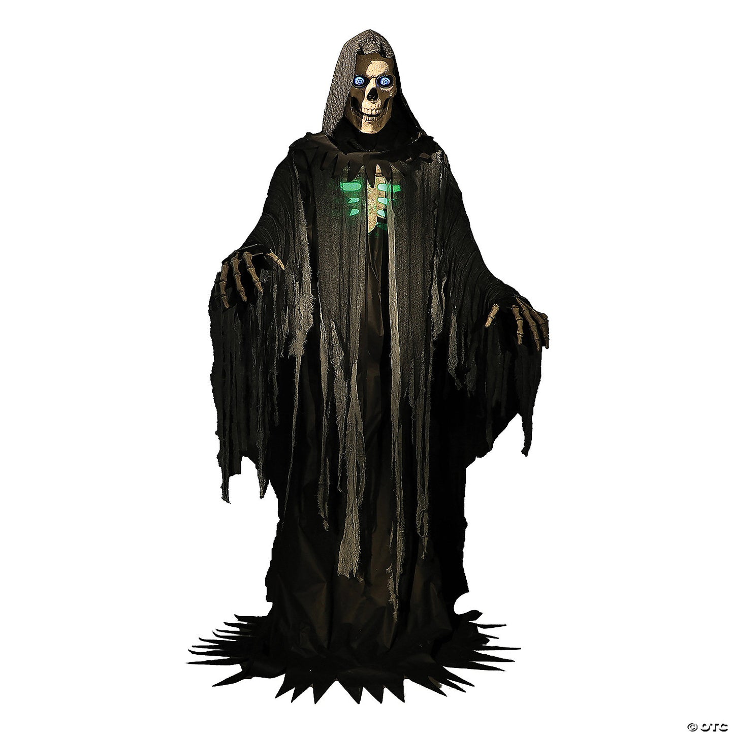 10 Ft. Animated Towering Skeleton Reaper Halloween Decoration | USA Decoration®