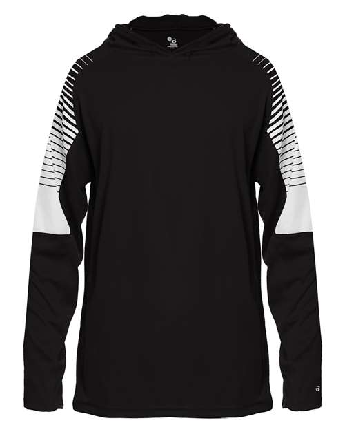 Youth Lineup Hooded Long Sleeve T-Shirt | USA Decoration