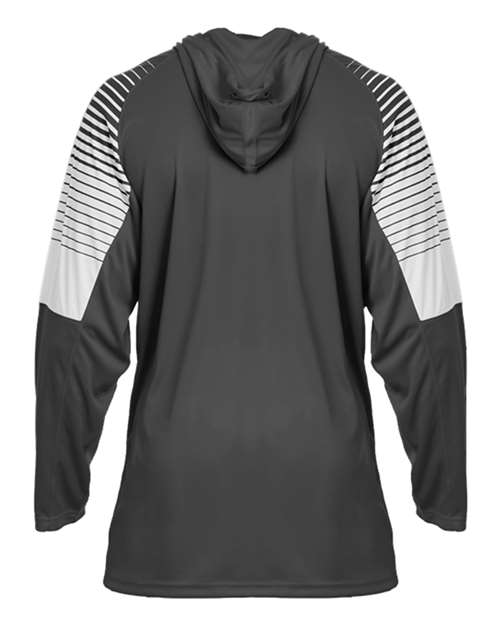 Youth Lineup Hooded Long Sleeve T-Shirt | USA Decoration