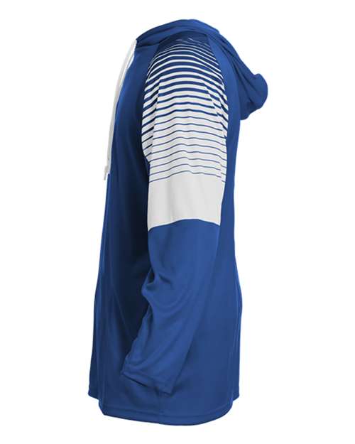 Youth Lineup Hooded Long Sleeve T-Shirt | USA Decoration