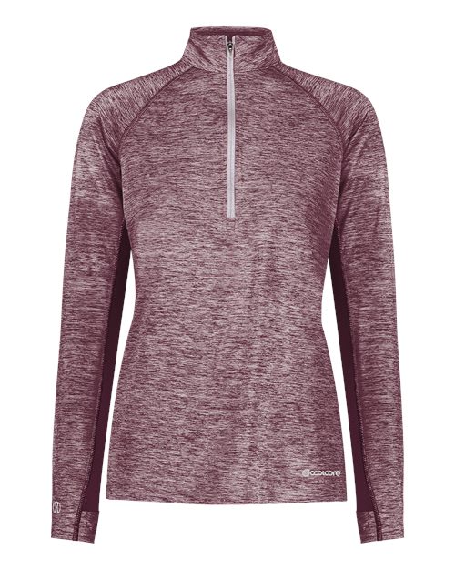 Women's Electrify CoolCore® Quarter-Zip Pullover | USA Decoration
