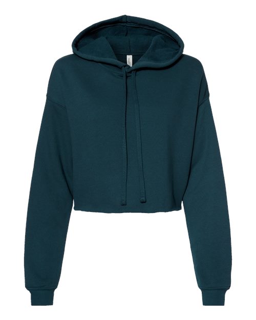 Women's Crop Fleece Hoodie | USA Decoration