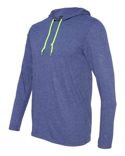 Softstyle® Lightweight Hooded Long Sleeve T-Shirt | USA Decoration