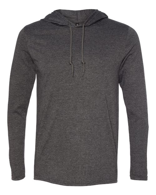 Softstyle® Lightweight Hooded Long Sleeve T-Shirt | USA Decoration