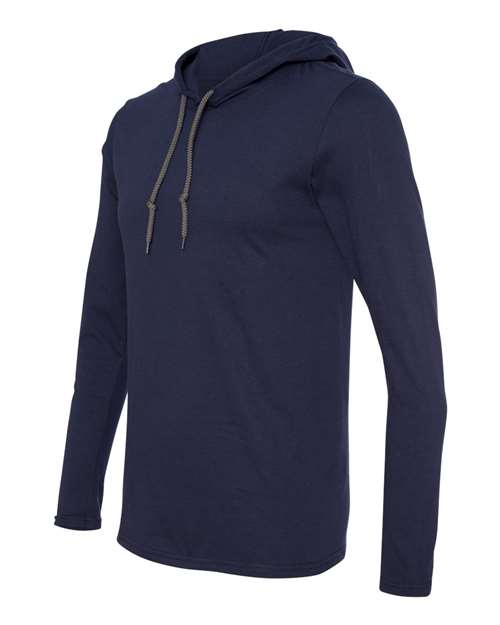 Softstyle® Lightweight Hooded Long Sleeve T-Shirt | USA Decoration