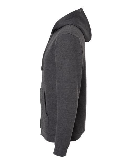 Full-Zip Hooded Sweatshirt | USA Decoration