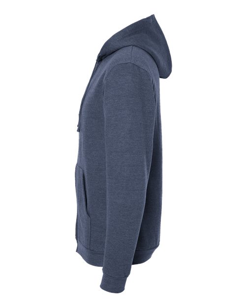 Full-Zip Hooded Sweatshirt | USA Decoration