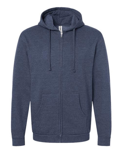 Full-Zip Hooded Sweatshirt | USA Decoration