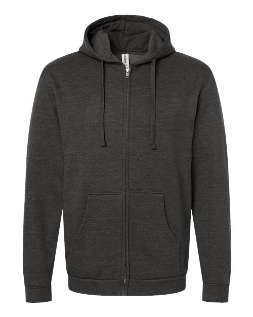 Full-Zip Hooded Sweatshirt | USA Decoration