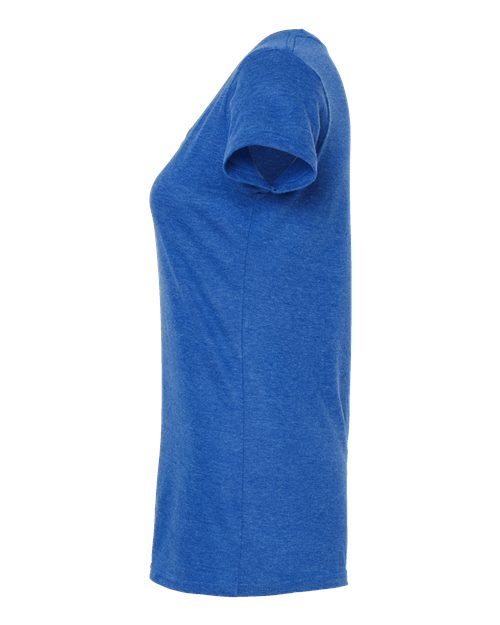 Women's Poly-Rich Scoop Neck T-Shirt | USA Decoration