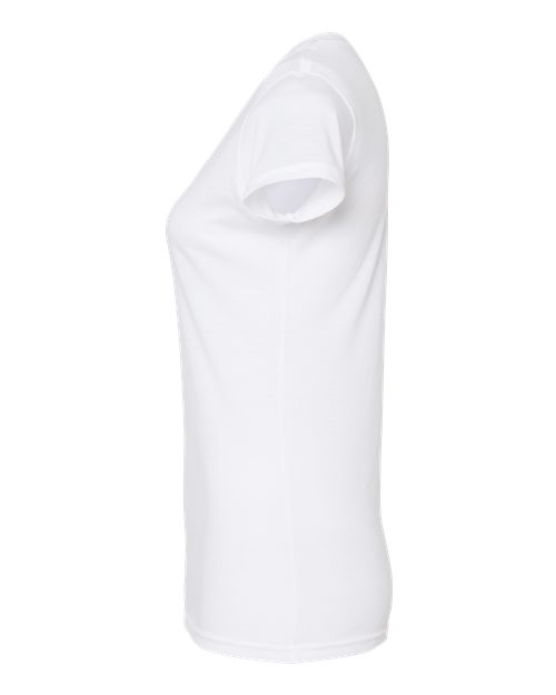 Women's Poly-Rich V-Neck T-Shirt | USA Decoration