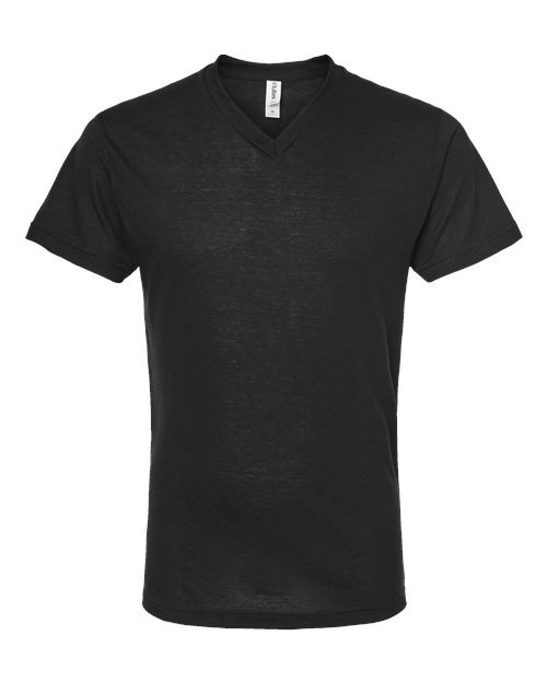 Poly-Rich V-Neck T-Shirt | USA Decoration