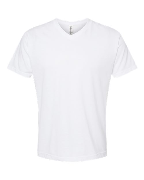 Poly-Rich V-Neck T-Shirt | USA Decoration