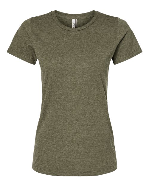 Women's Premium Cotton Blend T-Shirt | USA Decoration
