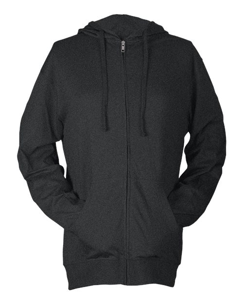 Beach Full-Zip Hooded Long Sleeve T-Shirt | USA Decoration