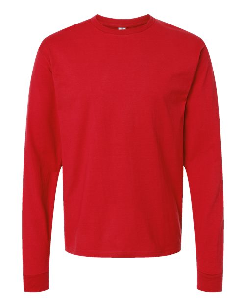 Heavyweight Jersey Long Sleeve T-Shirt | USA Decoration