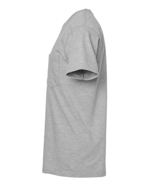 Heavyweight Jersey Pocket T-Shirt | USA Decoration