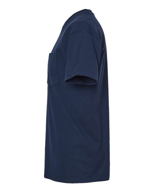 Heavyweight Jersey Pocket T-Shirt | USA Decoration