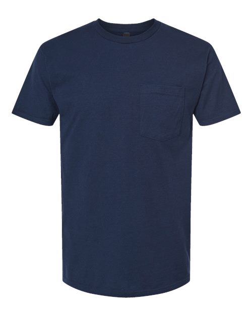 Heavyweight Jersey Pocket T-Shirt | USA Decoration