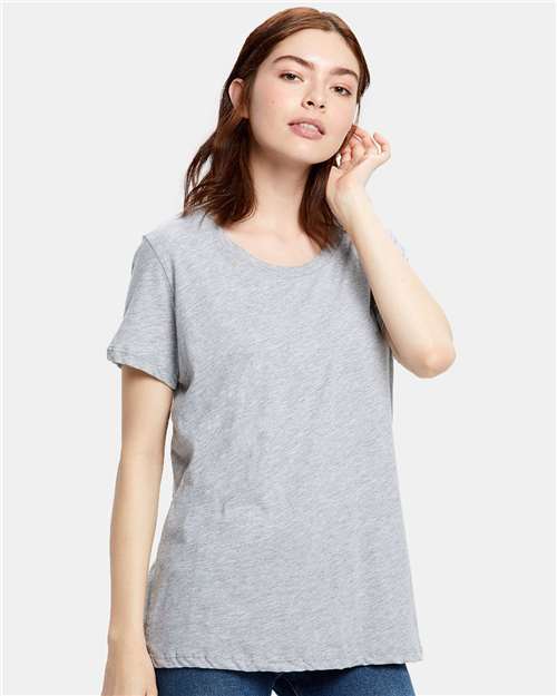 Women's Loose Fit Boyfriend Tee | USA Decoration