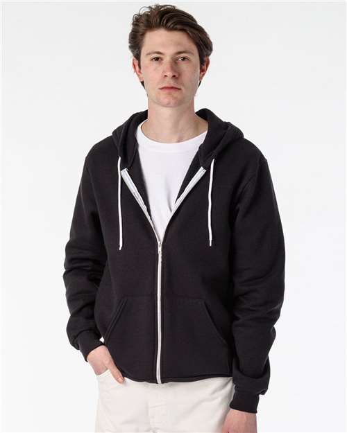 USA-Made Flex Fleece Full-Zip Hooded Sweatshirt | USA Decoration