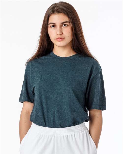 USA-Made 50/50 Poly/Cotton T-Shirt | USA Decoration