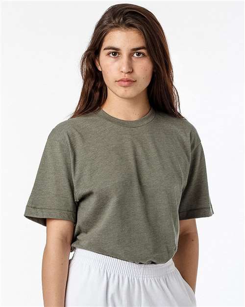 USA-Made 50/50 Poly/Cotton T-Shirt | USA Decoration