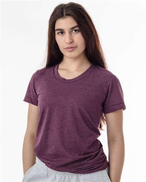USA-Made Women's 50/50 T-Shirt | USA Decoration