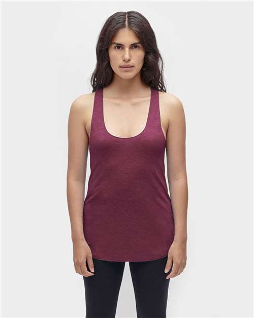 USA-Made Women's Triblend Racerback Tank Top | USA Decoration
