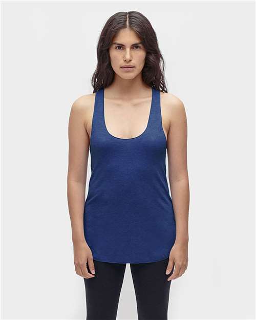 USA-Made Women's Triblend Racerback Tank Top | USA Decoration