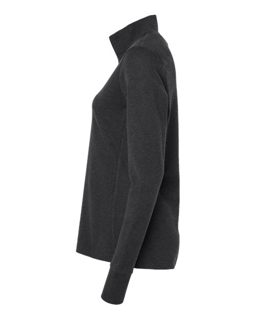 Women's 3-Stripes Quarter-Zip Sweater | USA Decoration