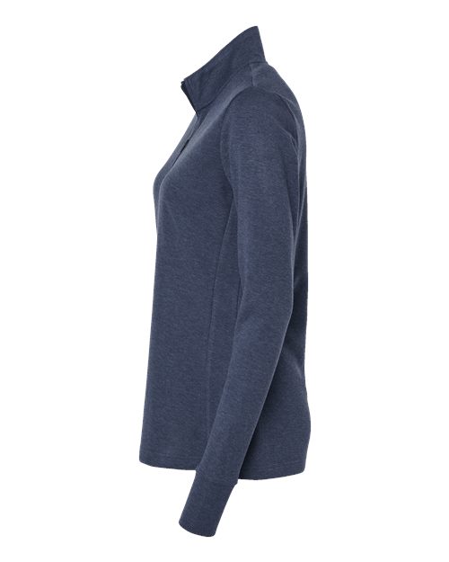 Women's 3-Stripes Quarter-Zip Sweater | USA Decoration