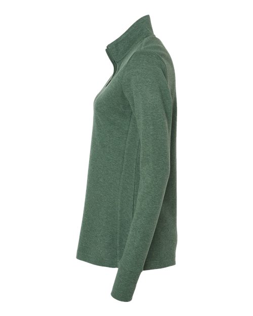 Women's 3-Stripes Quarter-Zip Sweater | USA Decoration