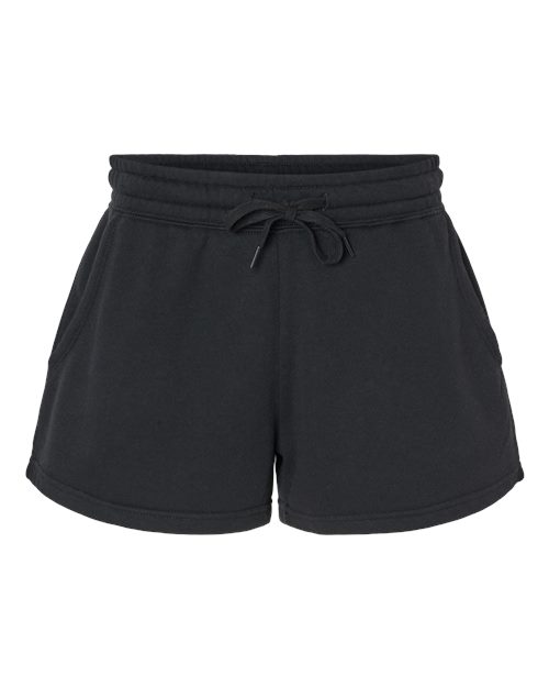 Women’s Lightweight California Wave Wash Fleece Shorts | USA Decoration