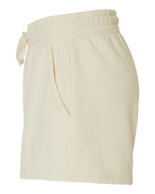 Women’s Lightweight California Wave Wash Fleece Shorts | USA Decoration