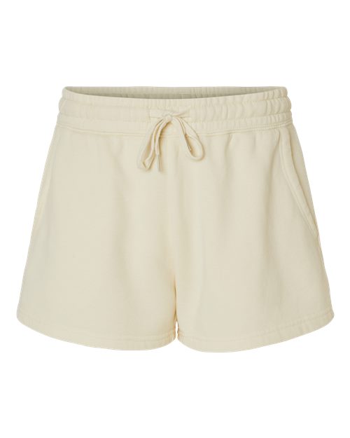 Women’s Lightweight California Wave Wash Fleece Shorts | USA Decoration