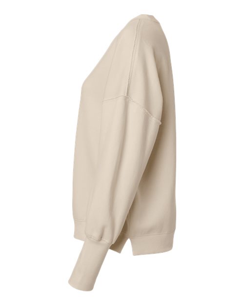 Women's Sueded Fleece Crewneck Sweatshirt | USA Decoration