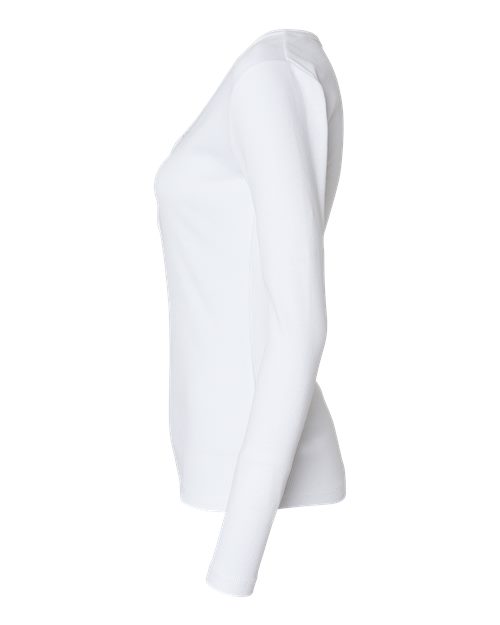 Women's Harper Long Sleeve Henley | USA Decoration