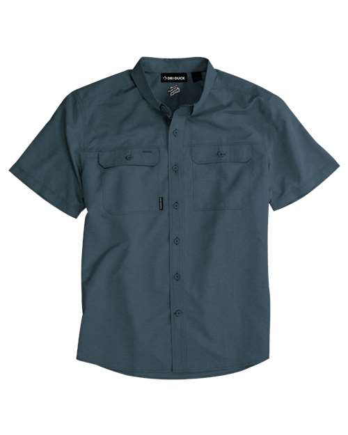 Crossroad Woven Short Sleeve Shirt | USA Decoration