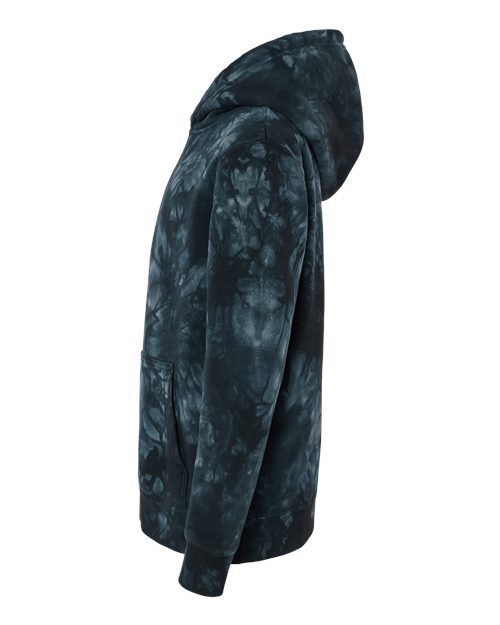 Youth Midweight Tie-Dyed Hooded Sweatshirt | USA Decoration