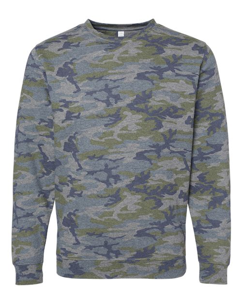 Elevated Fleece Crewneck Sweatshirt | USA Decoration