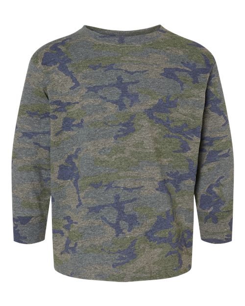 Toddler Fine Jersey Long Sleeve Tee | USA Decoration