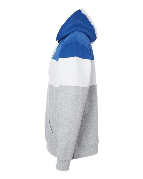Varsity Fleece Colorblocked Hooded Sweatshirt | USA Decoration