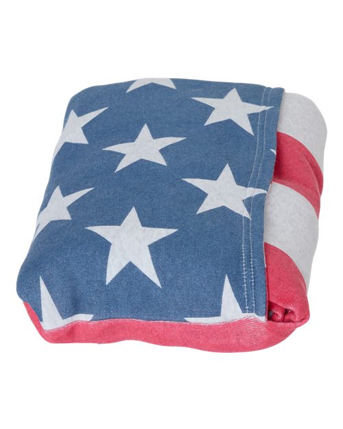 Triblend Fleece Blanket | USA Decoration