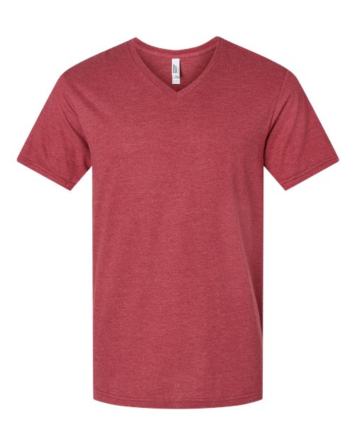 CVC V-Neck Tee | USA Decoration