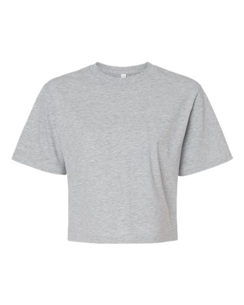 Women's Fine Jersey Boxy Tee | USA Decoration