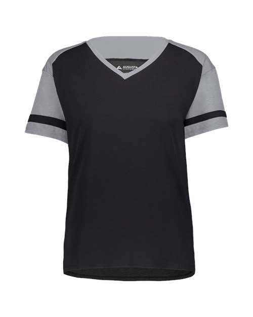 Women's Triblend Fanatic 2.0 V-Neck T-Shirt | USA Decoration