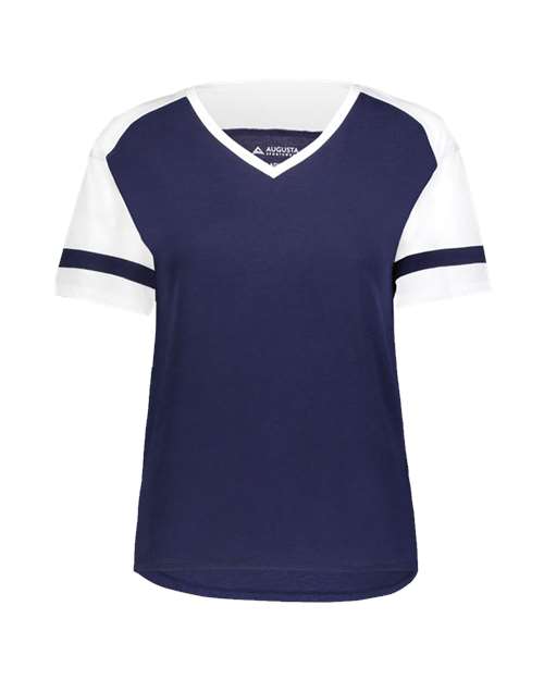 Women's Triblend Fanatic 2.0 V-Neck T-Shirt | USA Decoration
